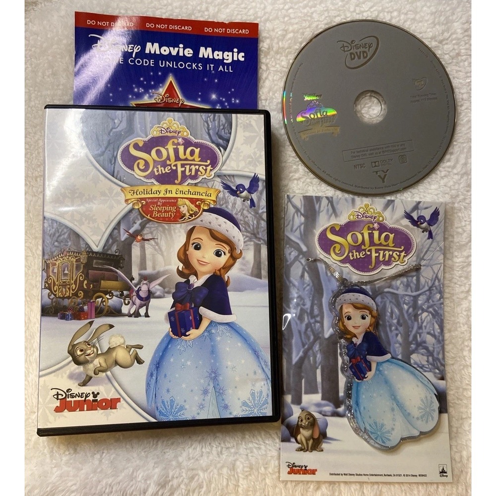 Sofia the First Holiday in Enchancia Dvd 2014 Necklace
